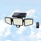 Zonne-energie buitenlamp met afstandsbediening