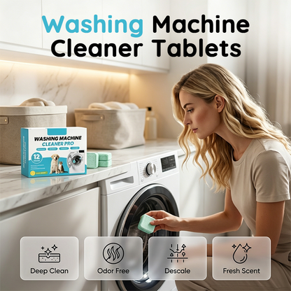 Wasmachinereiniger Tabletten (12-pack)