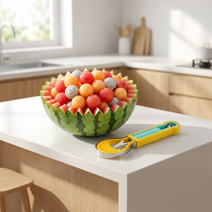 Multifunctionele meloenbolletjeslepelset voor fruit