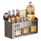 Boorvrij Keuken Kruidenrek Wandmontage Condiment Organizer