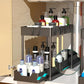 🧹🚰 Onderkast organizer – uitschuiflade, afvoer, montage zonder gereedschap!