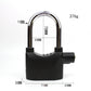 Hoge beveiliging antidiefstal alarm slot