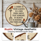 Vintage Houten Wanddecoratie