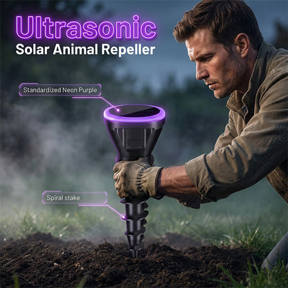 Zonne-energie Ultrasone Muizenverjager