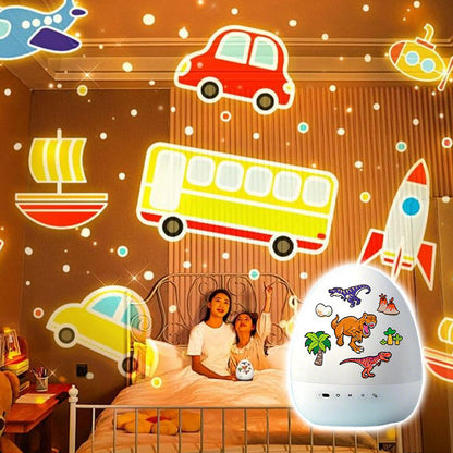Dinosaurus Ei Nachtlamp Projector met Muziek voor Kinderen