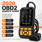 🥳2026 HOT SALE🥳💞50K+ SOLD!🚗🔧 Professional OBD2 Scanner – Reads & clears codes, live data & I/M readiness. Works on 1996+ cars. Save $$$ on garage diagnostics! 🛠️✨