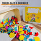 250-delig Creatief Magnetisch Tangram Speelset voor Kinderen