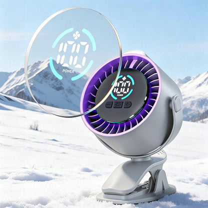 Multifunctionele Oplaadbare Luchtcirculatie Clipventilator