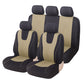 💥【LIMITED TIME 50% OFF】🔥 Universele Autostoelhoezen | Verbergt Oude/Scheuren Stoffen | Ademend Polyester | Waterafstotend & Bestand tegen Dierenharen | Elastisch Passend voor Sedan/SUV/Pick-up | 3 Kleuren (Grijs/Beige/Zwart)