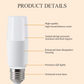 Heldere LED-lamp met hoog lumen en lange levensduur