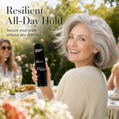 👩Volumegevende Stylingspray met Perzikgeur voor Luchtig Vol Haar, Langhoudend Haarspray