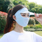 Upgraded Brim Sunscreen Dust Mask