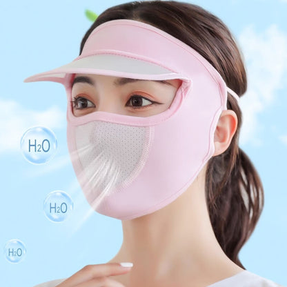 Upgraded Brim Sunscreen Dust Mask