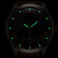 Men's Luminous Large Dial Quartz Watch