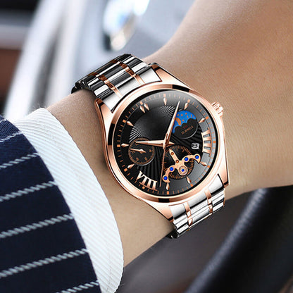 Men's Luminous Large Dial Quartz Watch