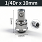CR-V Stalen Ratelsleutel Adapter Doppenset