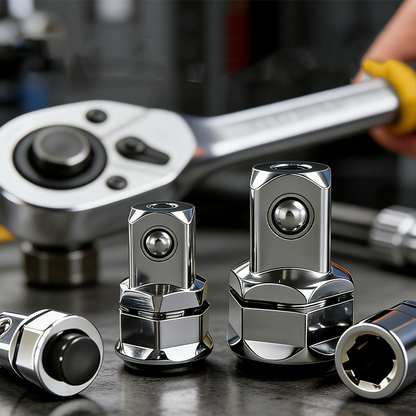 CR-V Stalen Ratelsleutel Adapter Doppenset