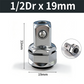 CR-V Stalen Ratelsleutel Adapter Doppenset