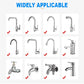 🚰50% OFF NOW! Pressurized Splash‑proof Filter Faucet Nozzle‑Multi‑Layer Filtration Tap Aerator, High‑Pressure Anti‑Splash Water Saving Sink Faucet Attachment