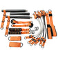 Draagbare Pilates Stang Set met 6 Weerstandsbanden