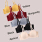 Dames Comfortabele Draadloze Half Cup Push-up Beha