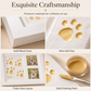 ❄️Zomerfresh 50% Korting!🐾DIY Pootafdruk Herinneringsframe voor Huisdieren – Set met Zachte Klei en Fotovakken voor Hond en Kat
