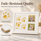 ❄️Zomerfresh 50% Korting!🐾DIY Pootafdruk Herinneringsframe voor Huisdieren – Set met Zachte Klei en Fotovakken voor Hond en Kat