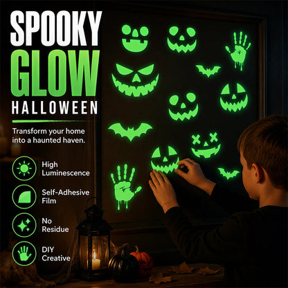 Halloween Glow-in-the-Dark Stickers