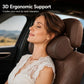 🚗 Ergonomische Auto Hoofdsteun & Lendensteun Set – Comfortabele Ondersteuning voor Nek en Onderrug | Ideaal voor Lange Ritten ✨