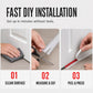 Weerbestendige Tochtstrip voor Deuren