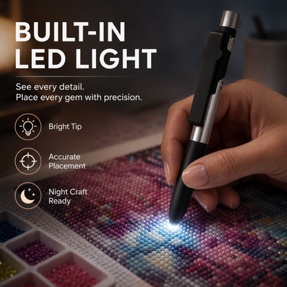 Draagbare LED Diamant Kunst Pen