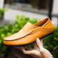 Handgemaakte Leren Loafers voor Heren in Milanese Stijl