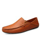 Handgemaakte Leren Loafers voor Heren in Milanese Stijl