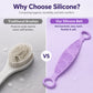 🧼 Siliconen Dubbelzijdige Rugschrubber – Hygiënisch, Zacht & Effectief ✅
