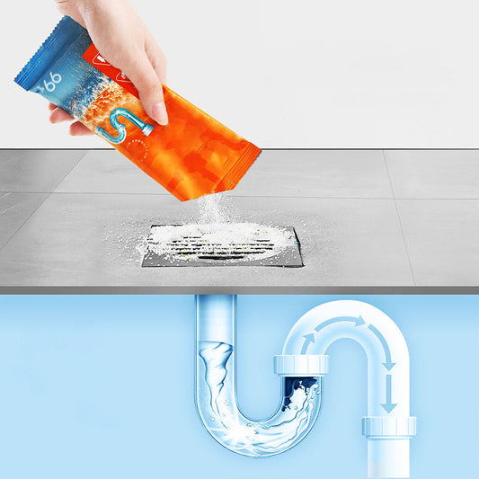 ✨Multifunctioneel ontstoppingspoeder voor leidingen en geurverwijdering✨🚽💦