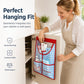 Wandgemonteerde Keukenorganizer Mesh Tas Kastdeur Vuilniszakhouder