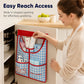 Wandgemonteerde Keukenorganizer Mesh Tas Kastdeur Vuilniszakhouder