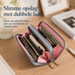 Ruime Elegante Geborduurde Damesportemonnee