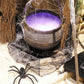 👻 Ultrasone vernevelaar – 12 LED-kleuren, veilige 24V & chemievrije nevel – Perfect voor Halloween & decoratie 🎃