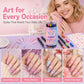 💥 Set van 24 dubbelzijdige nailartpennen in 24 kleuren – Creatief, salonkwaliteit, eenvoudig zelf te gebruiken ✨