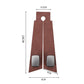 Multi-function Suspension Double Hooks for Car Seat Back