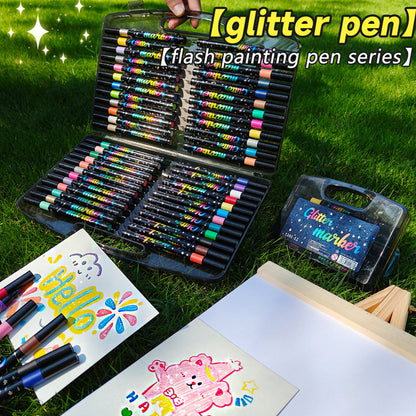Glitter Art Stiftenset voor Knutselen & Tekenen