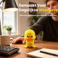 3D-geprint bureauaccessoire: boze gele eend