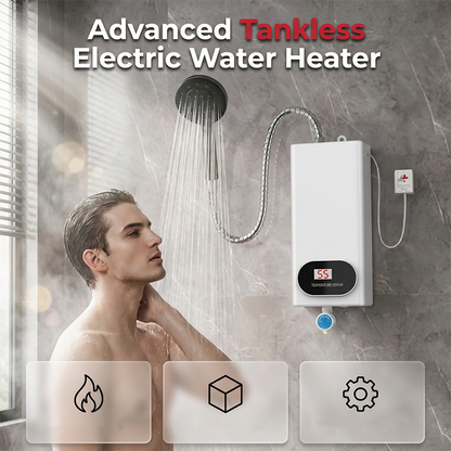 Elektrische Doorstroomboiler met Digitaal Display