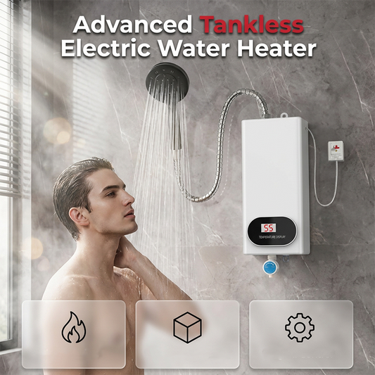 Elektrische Doorstroomboiler met Digitaal Display