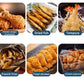 ⏳ Tijdelijke Actie ⏰ Roestvrijstalen Tempura Frituurpan – Met Thermometer, Afdruiprek & Diepe Pan ✨