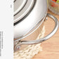 ⏳ Tijdelijke Actie ⏰ Roestvrijstalen Tempura Frituurpan – Met Thermometer, Afdruiprek & Diepe Pan ✨