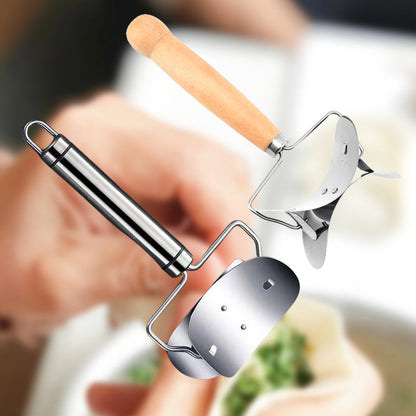 Roestvrijstalen uitsteker voor dumplingvellen