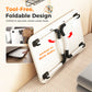 Opvouwbare laptoptafel voor bed met bekerhouder