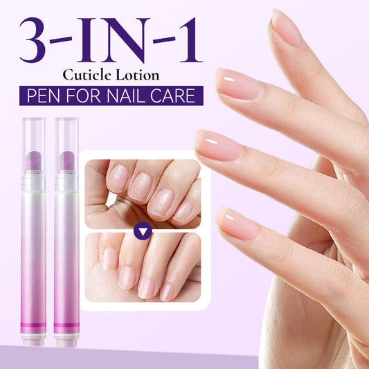 3-in-1 Nagelriem Pen voor Nagelverzorging